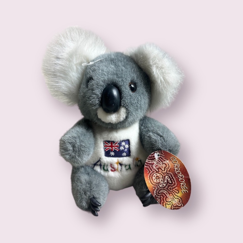 NWT Sydney Australia Aquarium Corroboree Koala Plush Stuffed Animal Toy Souvenir